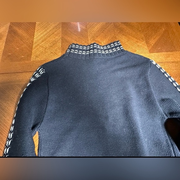 Zoe Contrast Stitch Sweater SZ XS - Picture 4 of 6